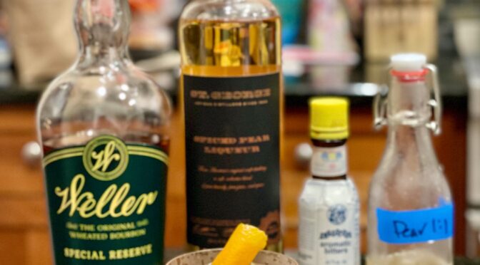 Spiced Pear Old-fashioned
